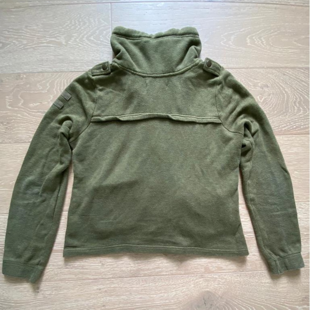 Coté Green Sweatshirt Jacket Size M - Picture 2 of 5